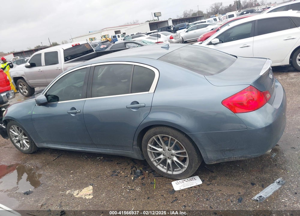 2008 INFINITI G35 JOURNEY VIN: JNKBV61E08M219759