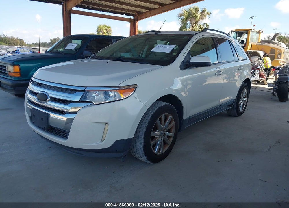 2013 FORD EDGE SEL VIN: 2FMDK3J9XDBC10924