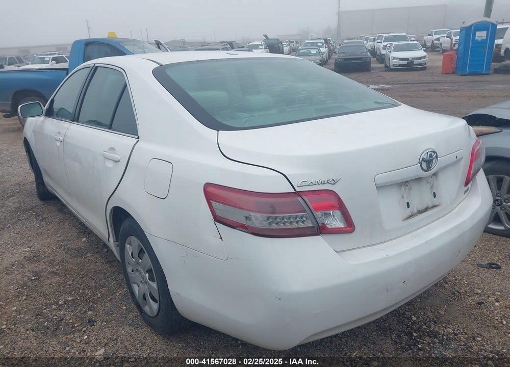 2011 TOYOTA CAMRY LE VIN: 4T4BF3EK6BR123947