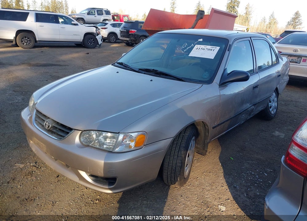 2002 TOYOTA COROLLA CE VIN: 1NXBR12E22Z601348