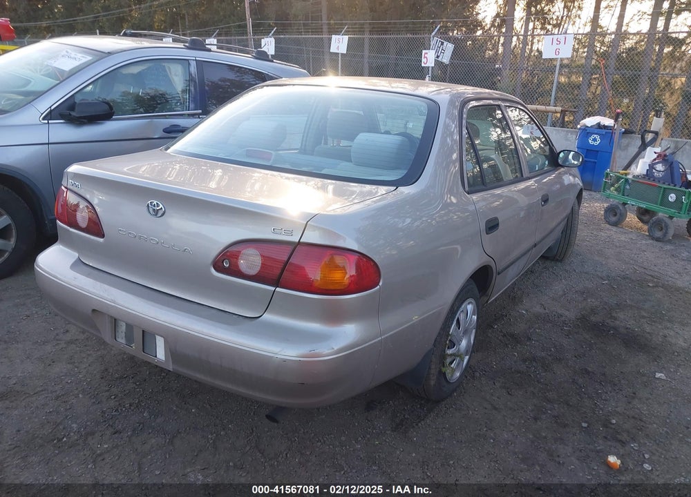 2002 TOYOTA COROLLA CE VIN: 1NXBR12E22Z601348