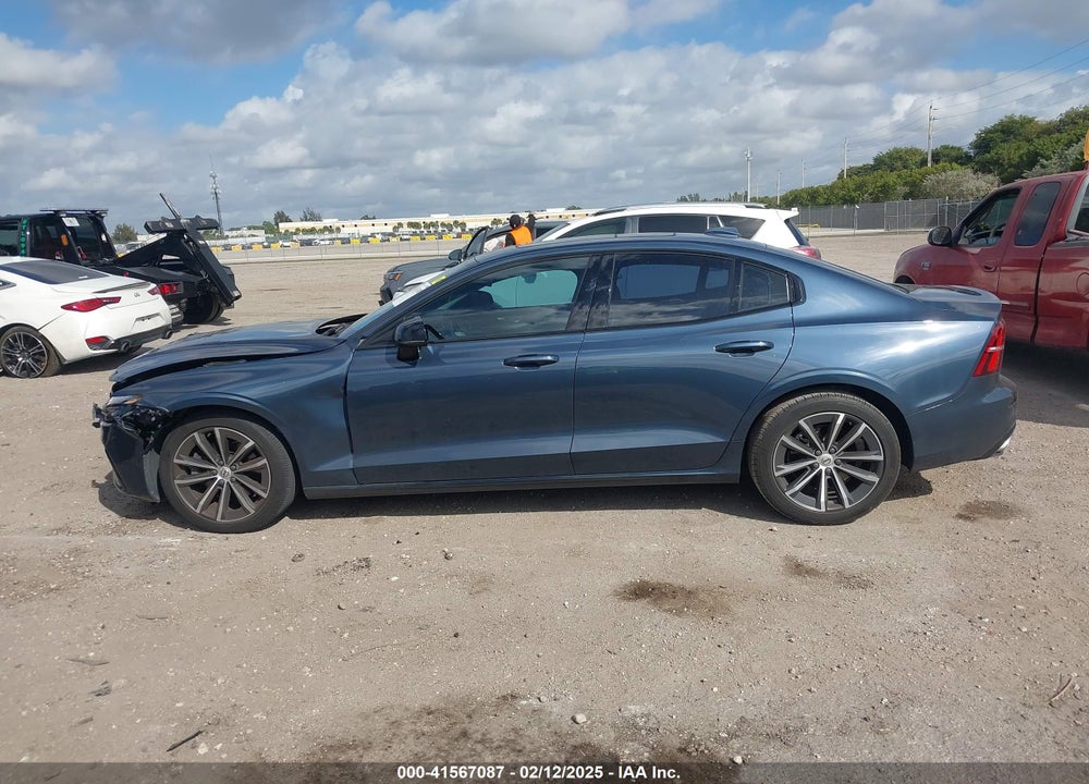2021 VOLVO S60 VIN: 7JR102FZ8MG119855