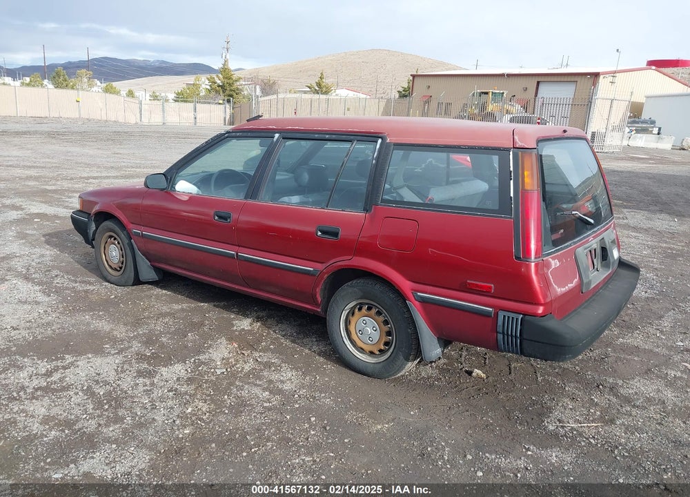 1989 TOYOTA COROLLA DLX VIN: JT2AE94V9K0076361