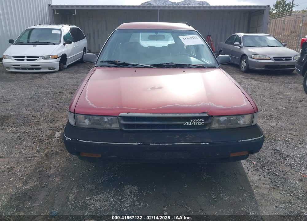 1989 TOYOTA COROLLA DLX VIN: JT2AE94V9K0076361