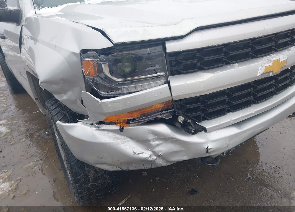 2017 CHEVROLET SILVERADO 1500 CUSTOM VIN: 1GCVKPEC4HZ290701