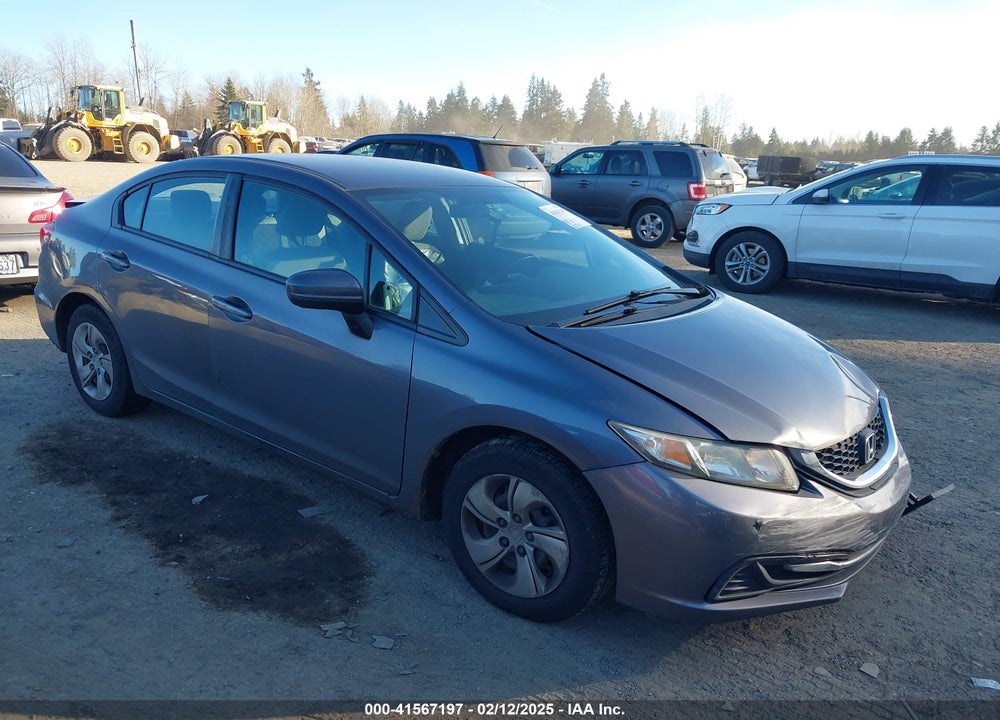 2015 HONDA CIVIC LX VIN: 19XFB2F57FE707714
