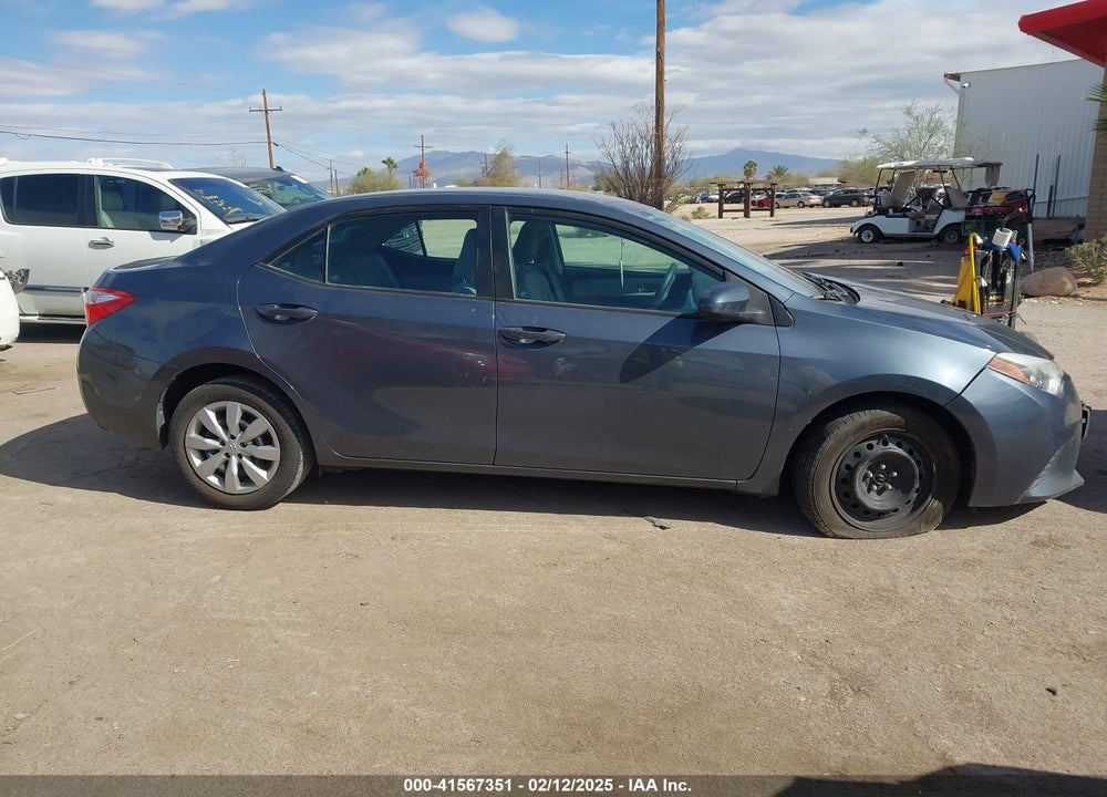 2014 TOYOTA COROLLA VIN: 2T1BURHE1EC138208