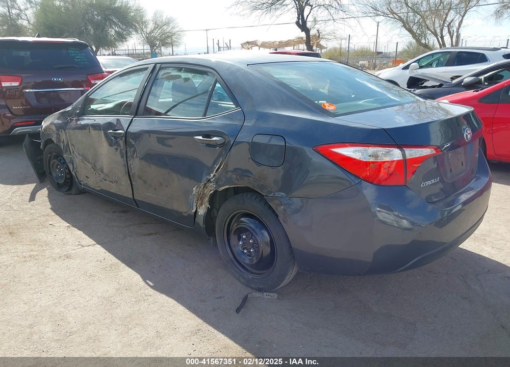 2014 TOYOTA COROLLA VIN: 2T1BURHE1EC138208