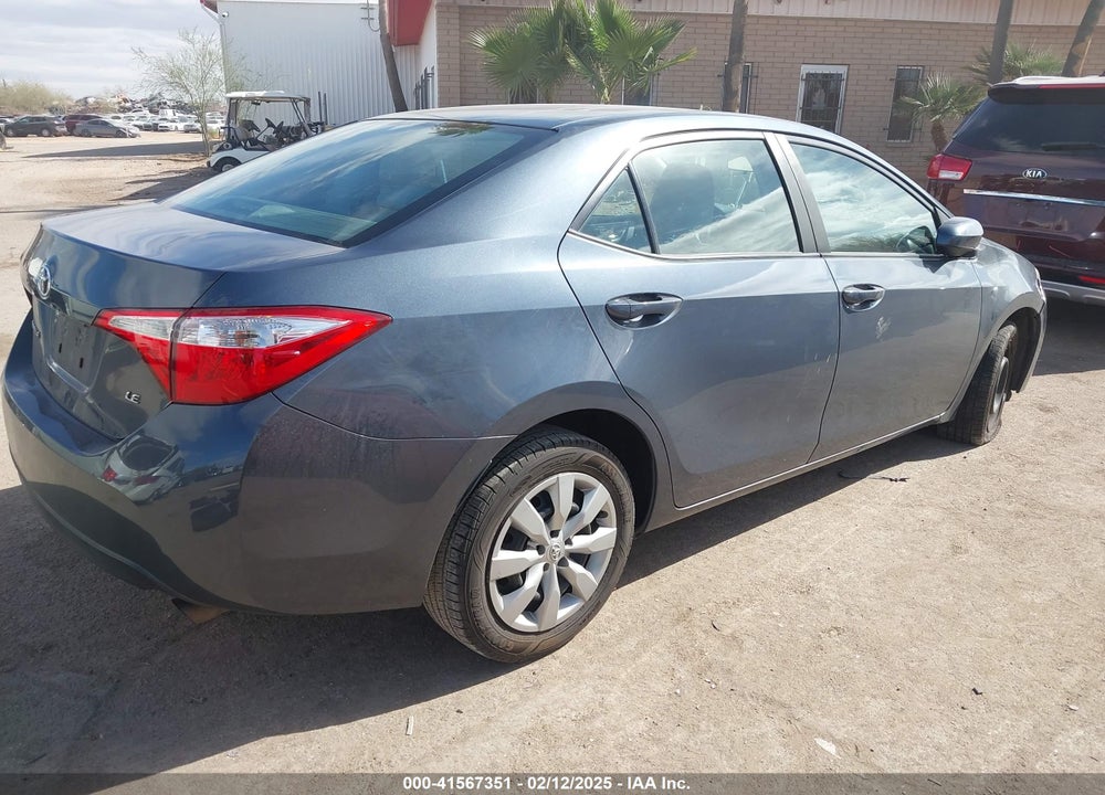 2014 TOYOTA COROLLA VIN: 2T1BURHE1EC138208