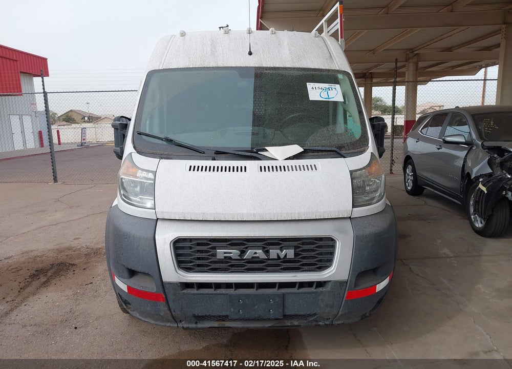 2020 RAM PROMASTER 3500 CARGO VAN HIGH ROOF 159 WB EXT VIN: 3C6URVJG7LE101944