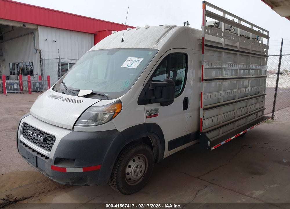 2020 RAM PROMASTER 3500 CARGO VAN HIGH ROOF 159 WB EXT VIN: 3C6URVJG7LE101944