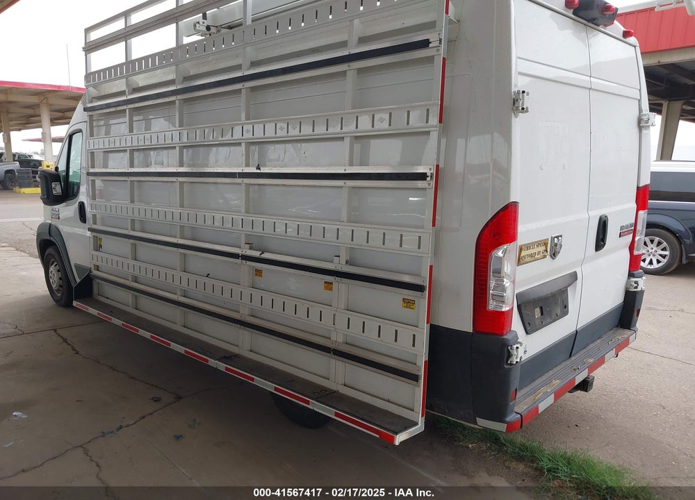 2020 RAM PROMASTER 3500 CARGO VAN HIGH ROOF 159 WB EXT VIN: 3C6URVJG7LE101944