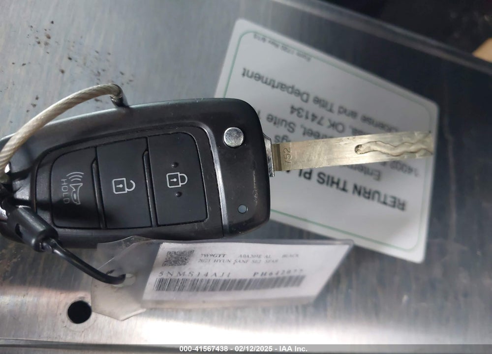 2023 HYUNDAI SANTA FE SE VIN: 5NMS14AJ1PH642077