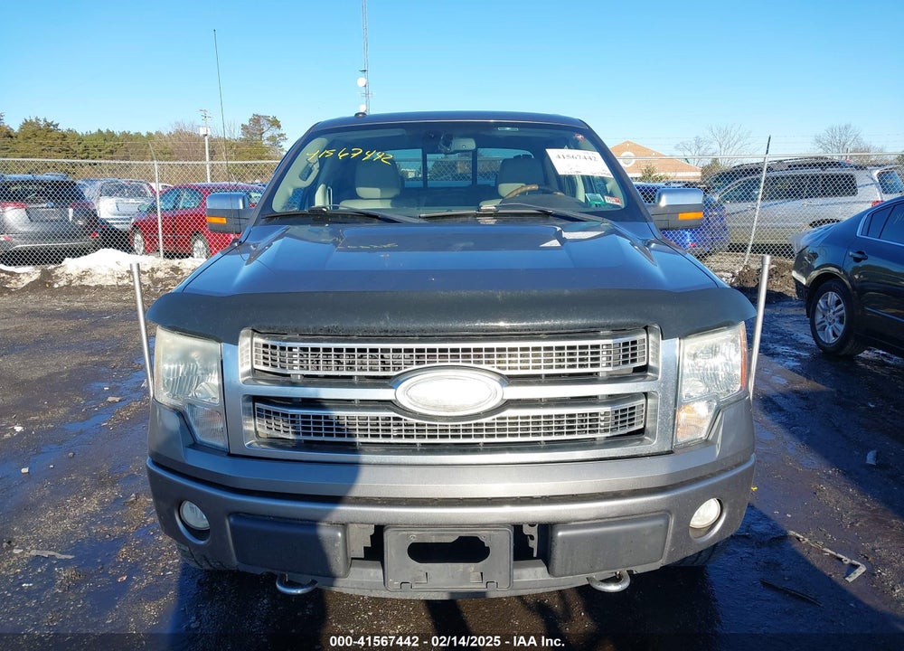 2009 FORD F-150 PLATINUM VIN: 1FTPW14VX9FA67580