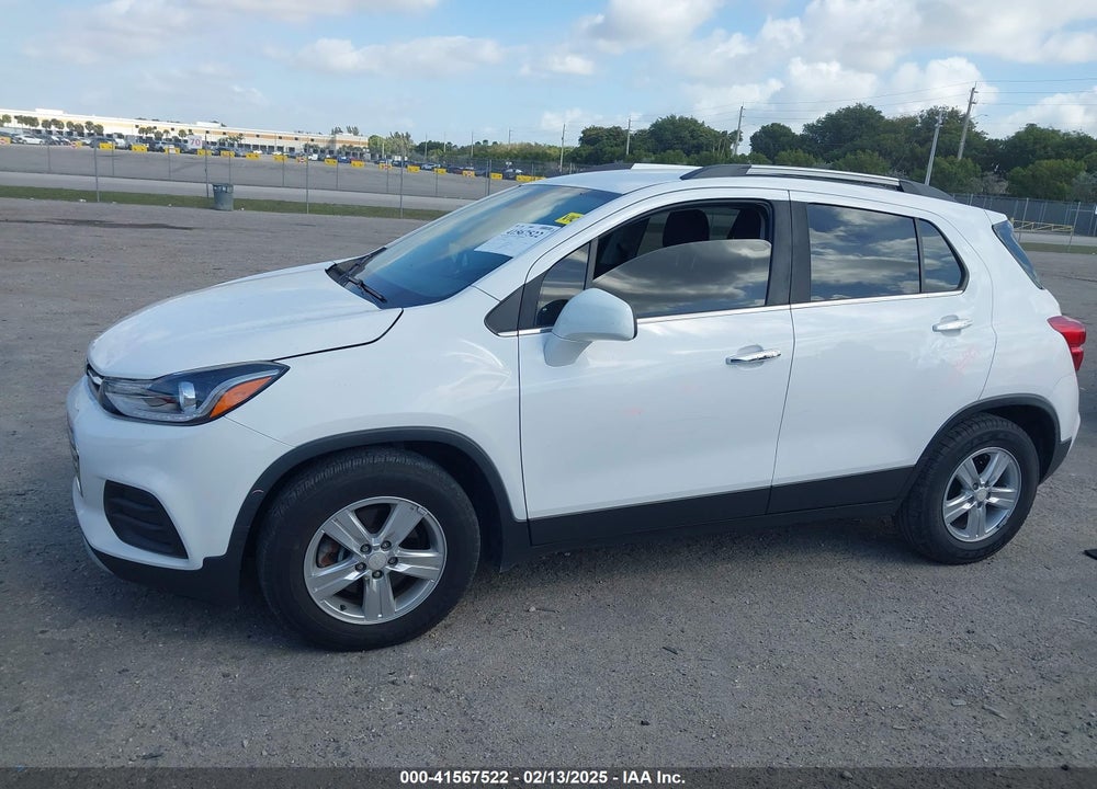 2017 CHEVROLET TRAX LT VIN: 3GNCJLSB0HL278199