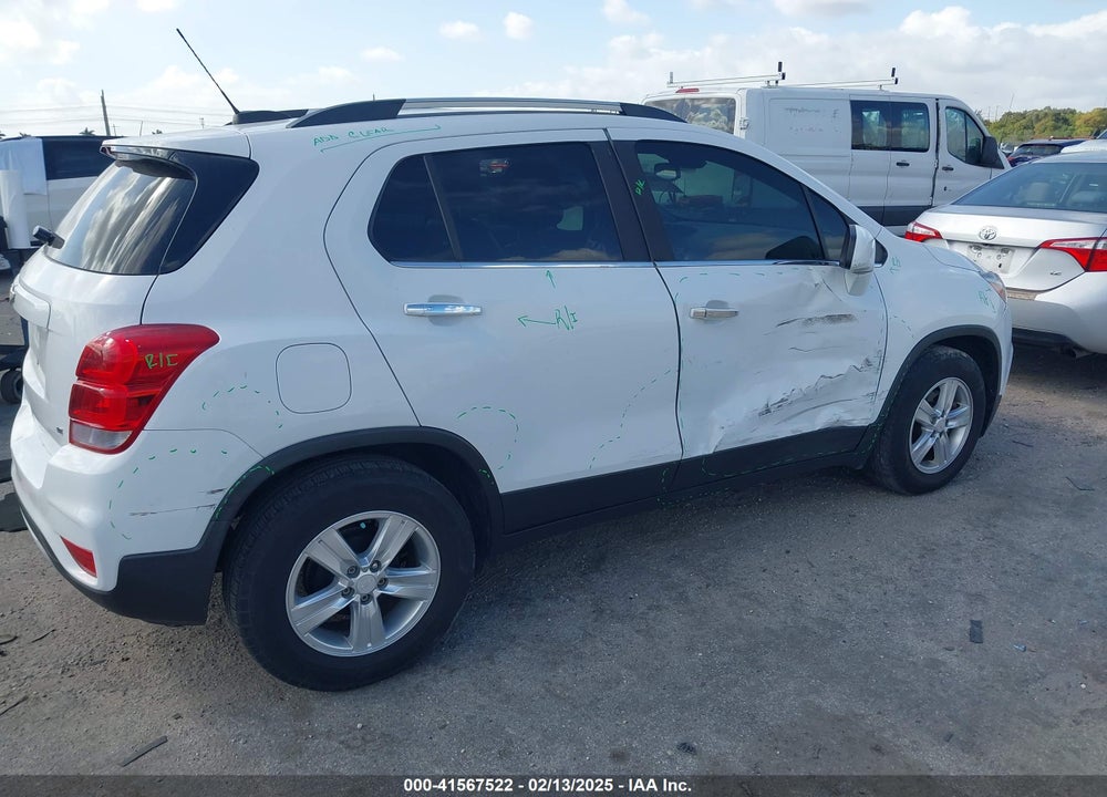 2017 CHEVROLET TRAX LT VIN: 3GNCJLSB0HL278199