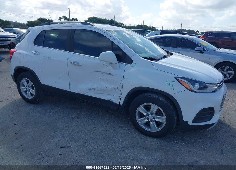 2017 CHEVROLET TRAX LT VIN: 3GNCJLSB0HL278199