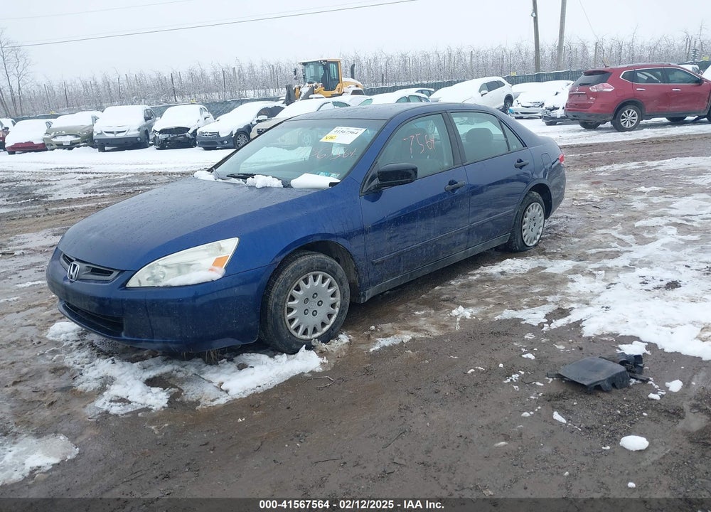 2003 HONDA ACCORD 2.4 DX VIN: 1HGCM55183A040603