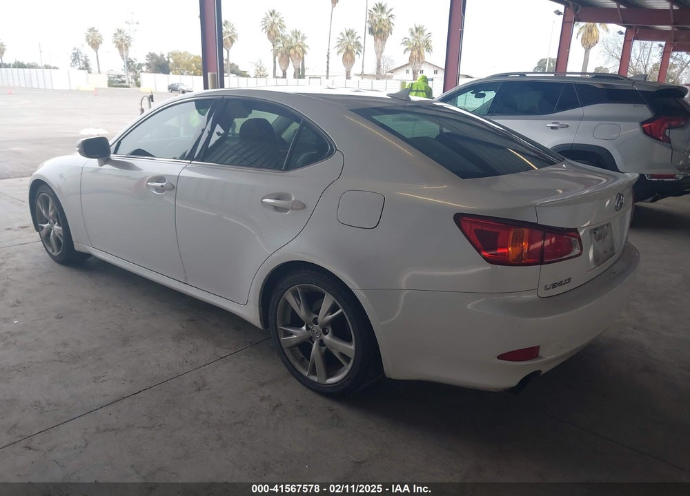 2009 LEXUS IS 250 VIN: JTHBK262792090478