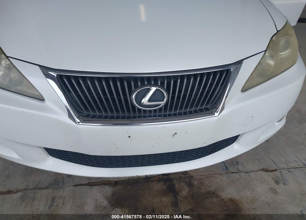 2009 LEXUS IS 250 VIN: JTHBK262792090478