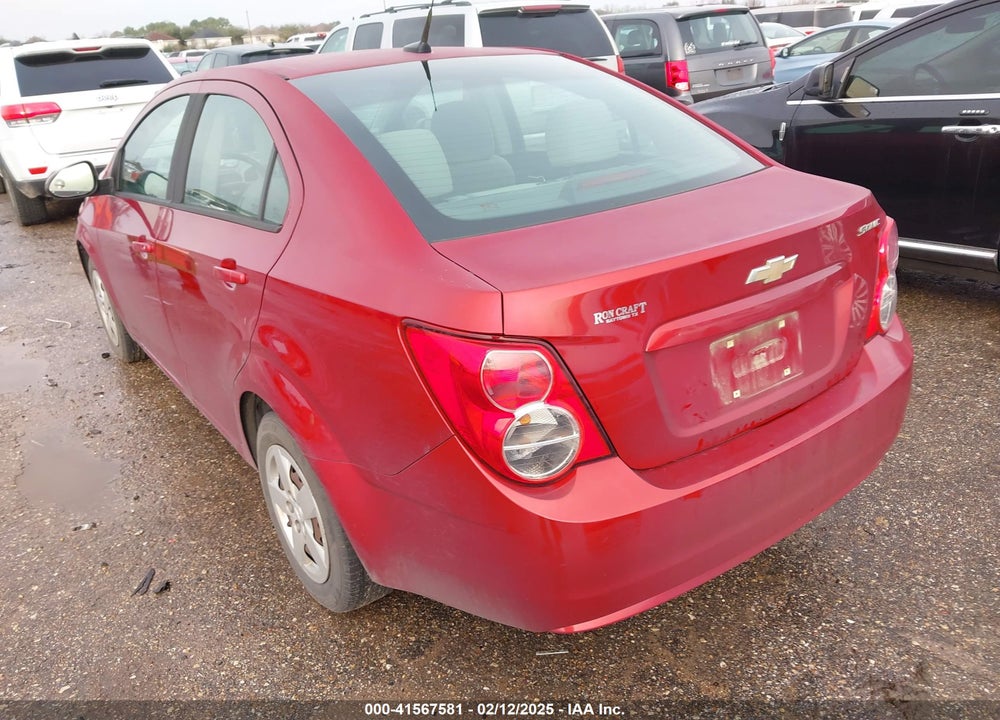 2014 CHEVROLET SONIC VIN: 1G1JA5SH4E4150154
