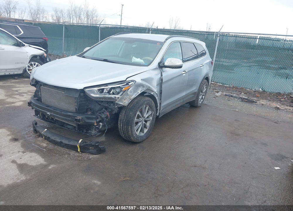2017 HYUNDAI SANTA FE SE VIN: KM8SMDHF6HU176855