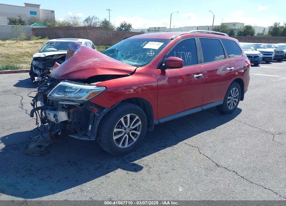 2013 NISSAN PATHFINDER SV VIN: 5N1AR2MN4DC653765