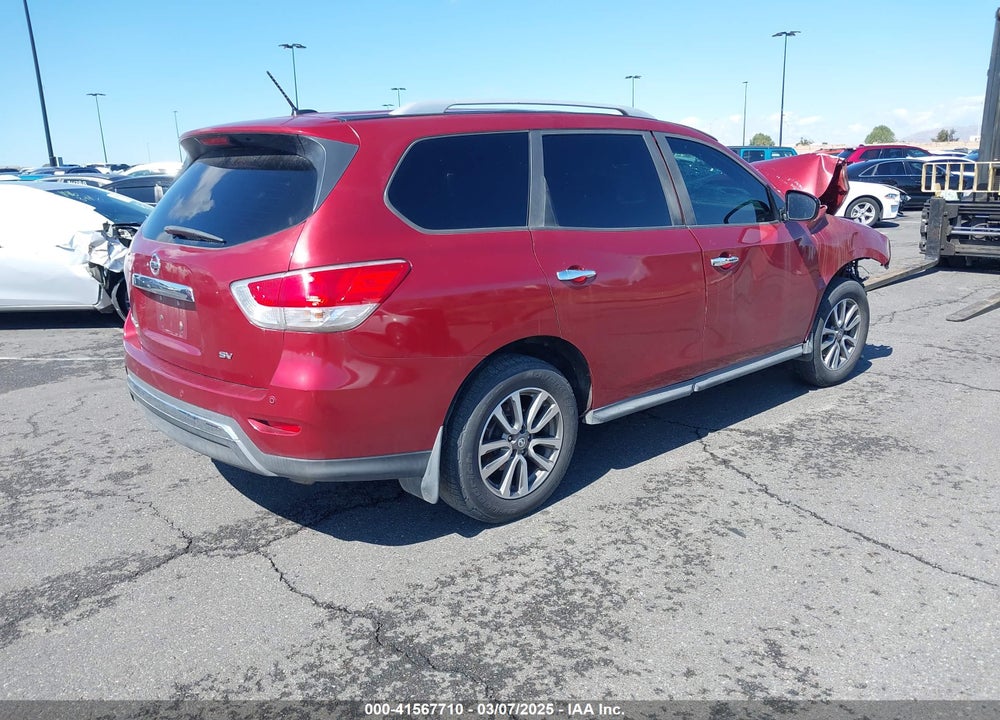2013 NISSAN PATHFINDER SV VIN: 5N1AR2MN4DC653765