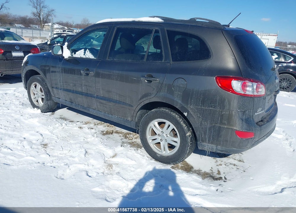 2012 HYUNDAI SANTA FE GLS VIN: 5XYZGDAB9CG152366