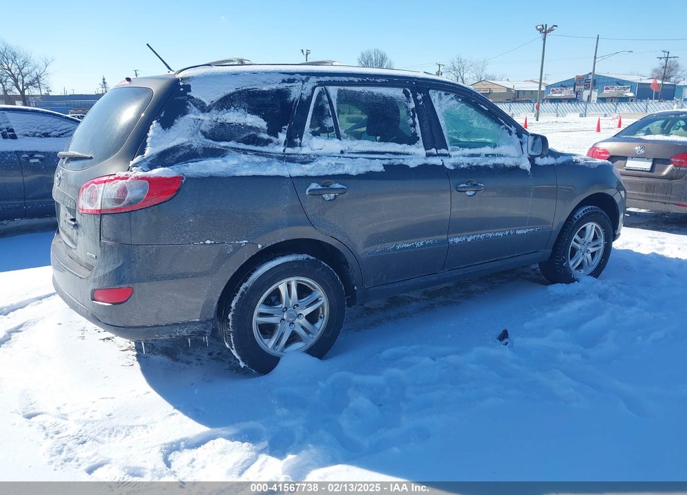 2012 HYUNDAI SANTA FE GLS VIN: 5XYZGDAB9CG152366