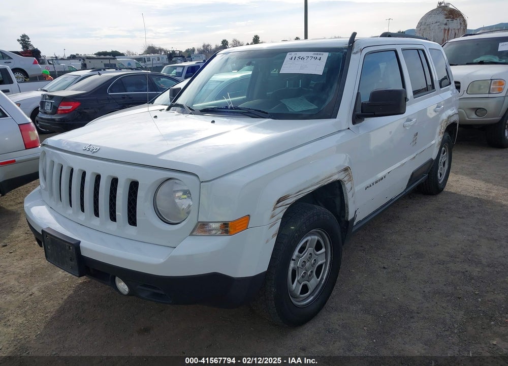 2014 JEEP PATRIOT SPORT VIN: 1C4NJRBB3ED835595