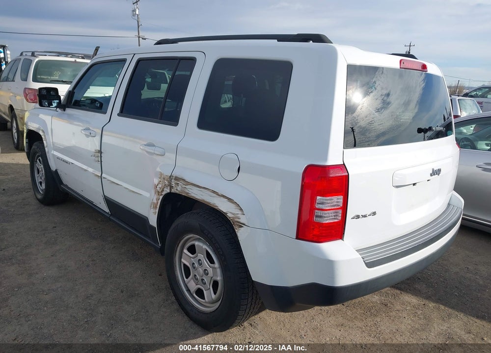 2014 JEEP PATRIOT SPORT VIN: 1C4NJRBB3ED835595