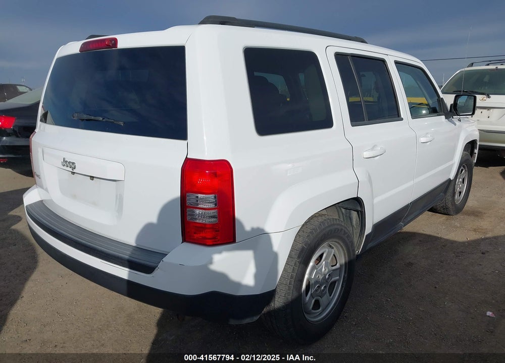 2014 JEEP PATRIOT SPORT VIN: 1C4NJRBB3ED835595