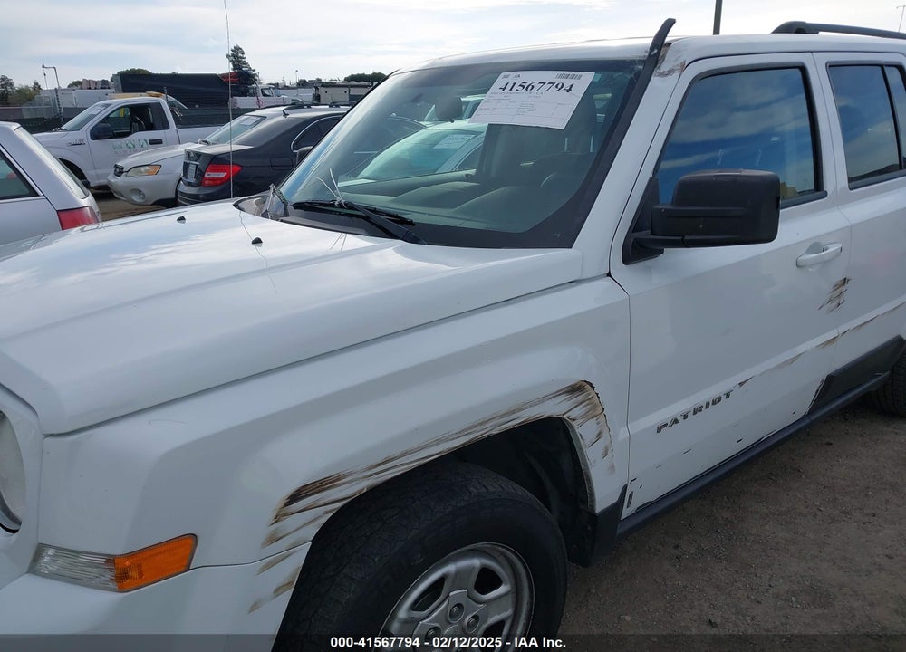2014 JEEP PATRIOT SPORT VIN: 1C4NJRBB3ED835595