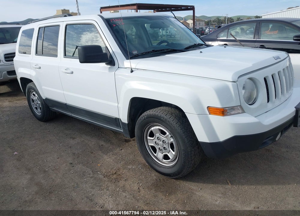2014 JEEP PATRIOT SPORT VIN: 1C4NJRBB3ED835595