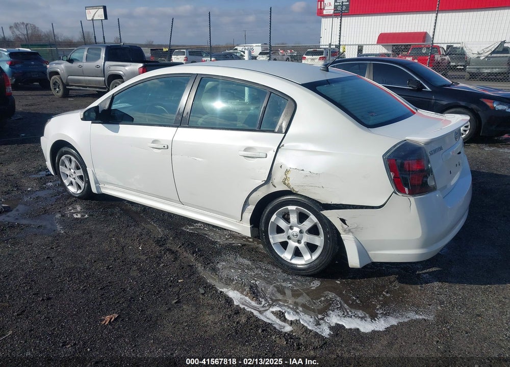 2012 NISSAN SENTRA VIN: 3N1AB6AP3CL721338