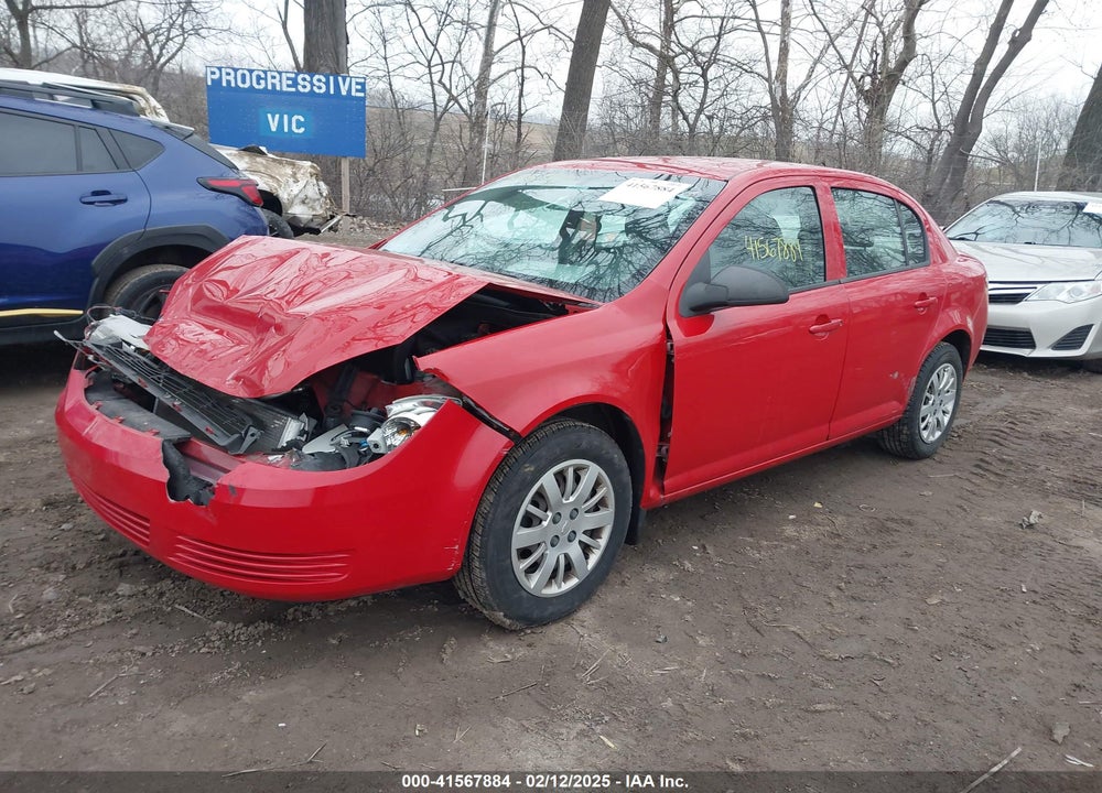 2010 CHEVROLET COBALT VIN: 1G1AB5F56A7141865