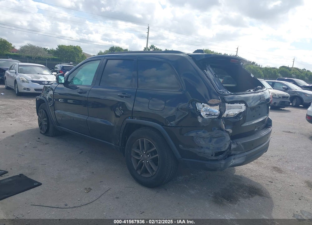 2016 JEEP GRAND CHEROKEE VIN: 1C4RJEAG6GC436633