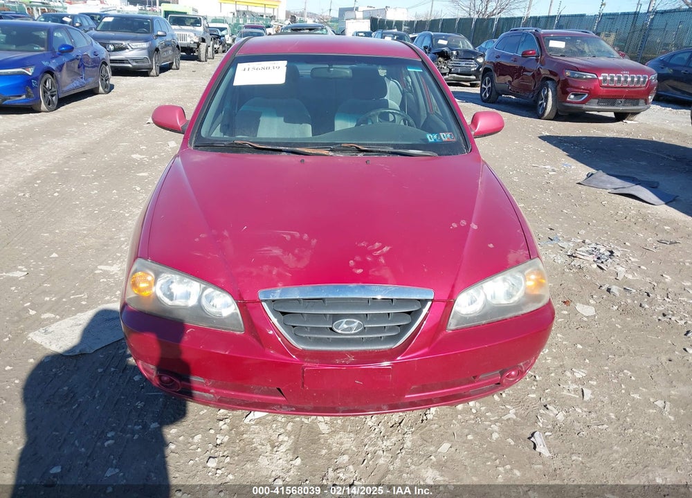 2005 HYUNDAI ELANTRA GLS/GT VIN: KMHDN46D75U099089