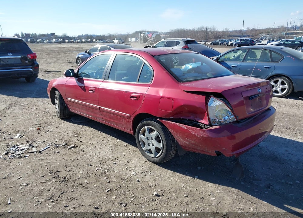 2005 HYUNDAI ELANTRA GLS/GT VIN: KMHDN46D75U099089