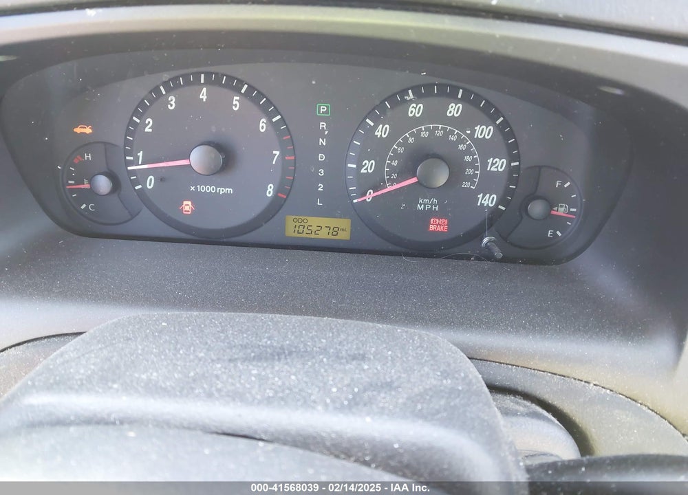 2005 HYUNDAI ELANTRA GLS/GT VIN: KMHDN46D75U099089