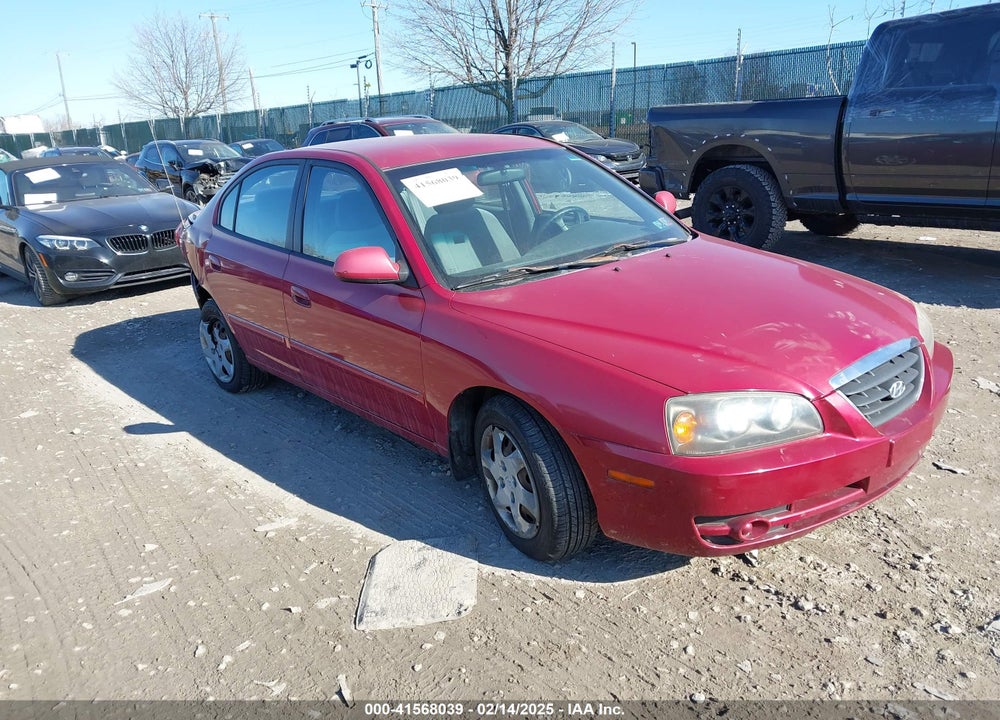 2005 HYUNDAI ELANTRA GLS/GT VIN: KMHDN46D75U099089