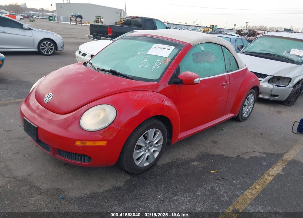 2009 VOLKSWAGEN NEW BEETLE 2.5L VIN: 3VWRG31Y19M407812