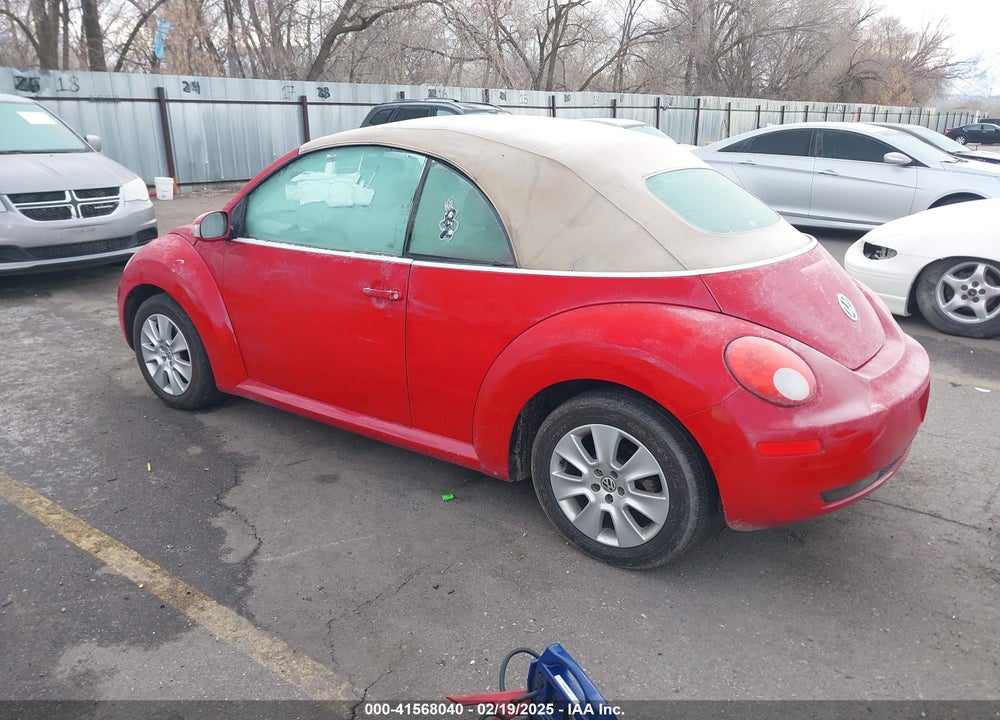 2009 VOLKSWAGEN NEW BEETLE 2.5L VIN: 3VWRG31Y19M407812