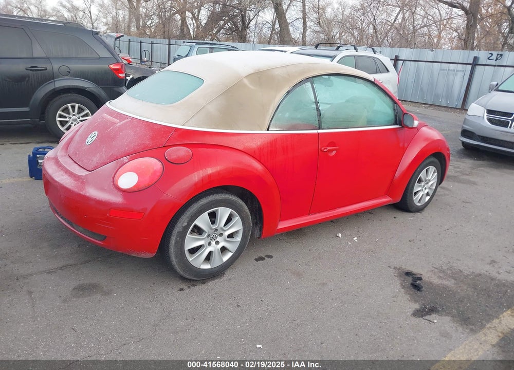 2009 VOLKSWAGEN NEW BEETLE 2.5L VIN: 3VWRG31Y19M407812
