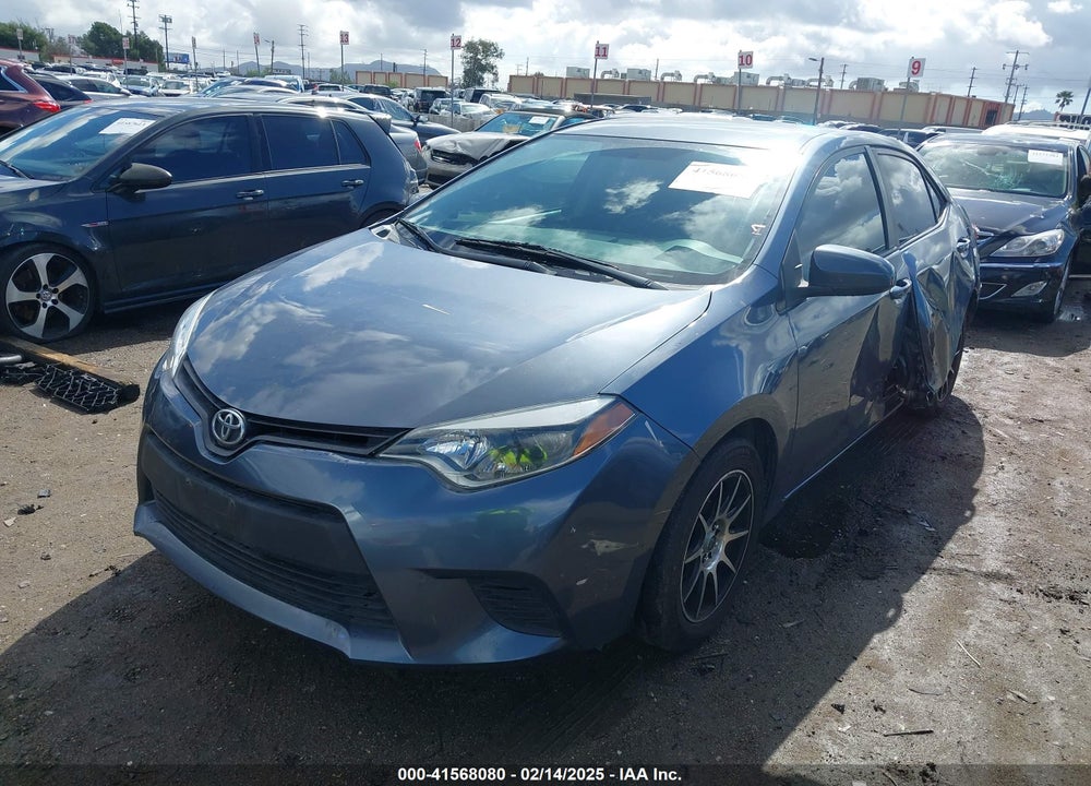 2016 TOYOTA COROLLA VIN: 5YFBURHE9GP459352