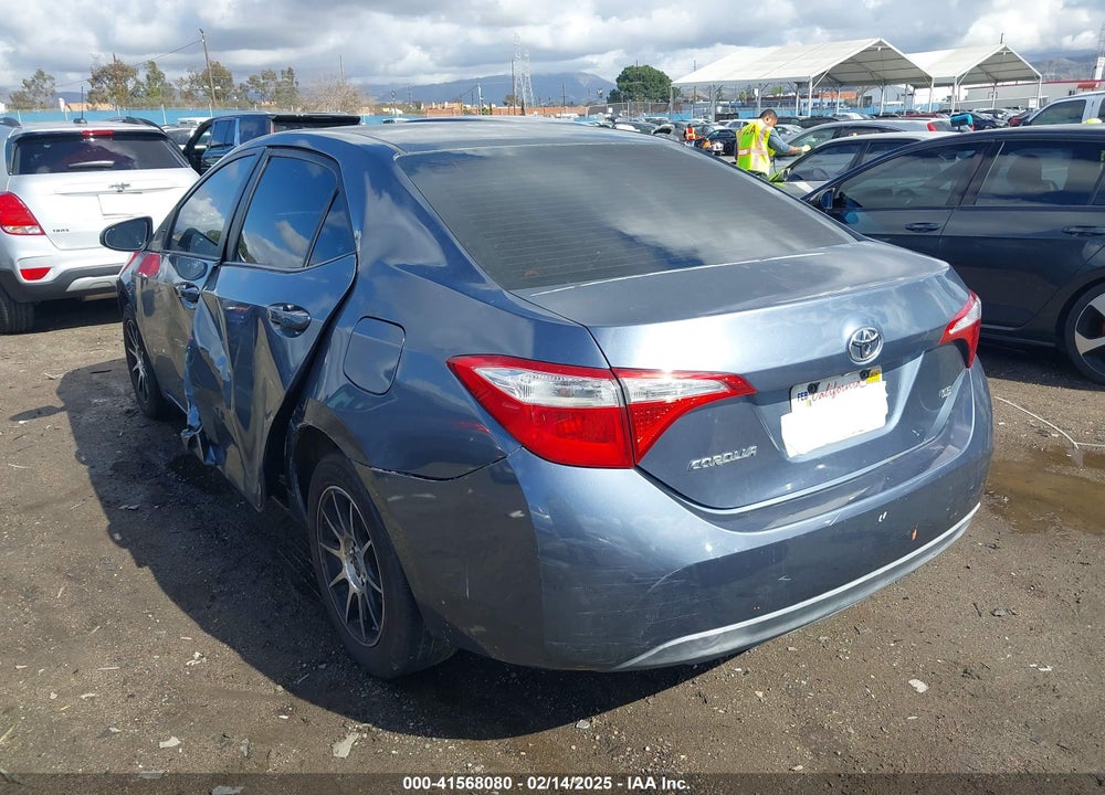 2016 TOYOTA COROLLA VIN: 5YFBURHE9GP459352