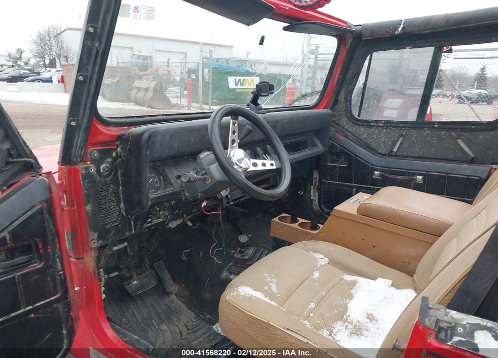 1991 JEEP WRANGLER / YJ RENEGADE VIN: 2J4FY69S7MJ130100