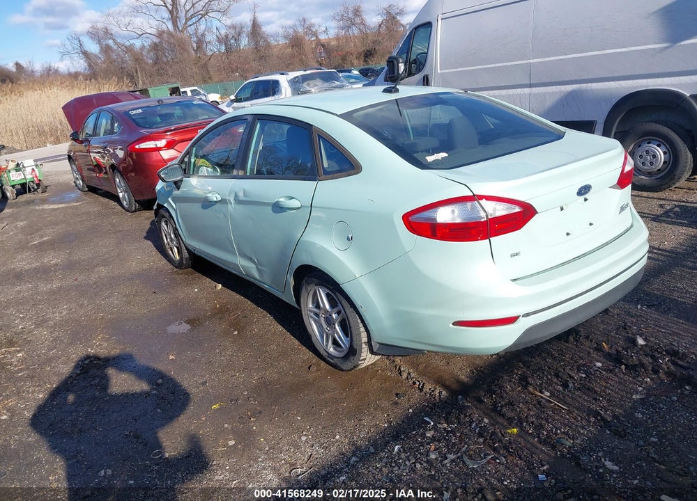 2017 FORD FIESTA VIN: 3FADP4BJ7HM138448