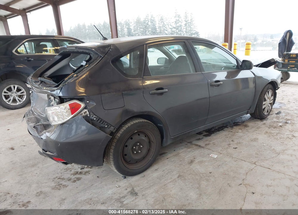 2009 SUBARU IMPREZA VIN: JF1GH61639H807498